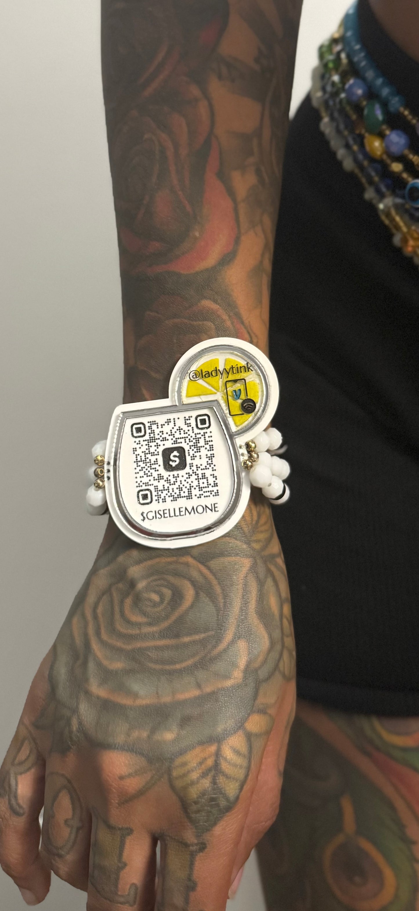 Bartender QR Code/Tap to Tip Bracelet