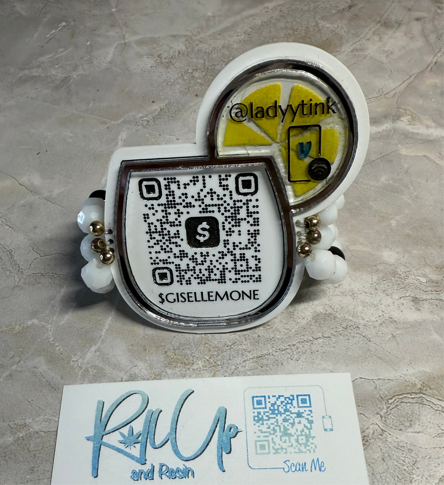 Bartender QR Code/Tap to Tip Bracelet