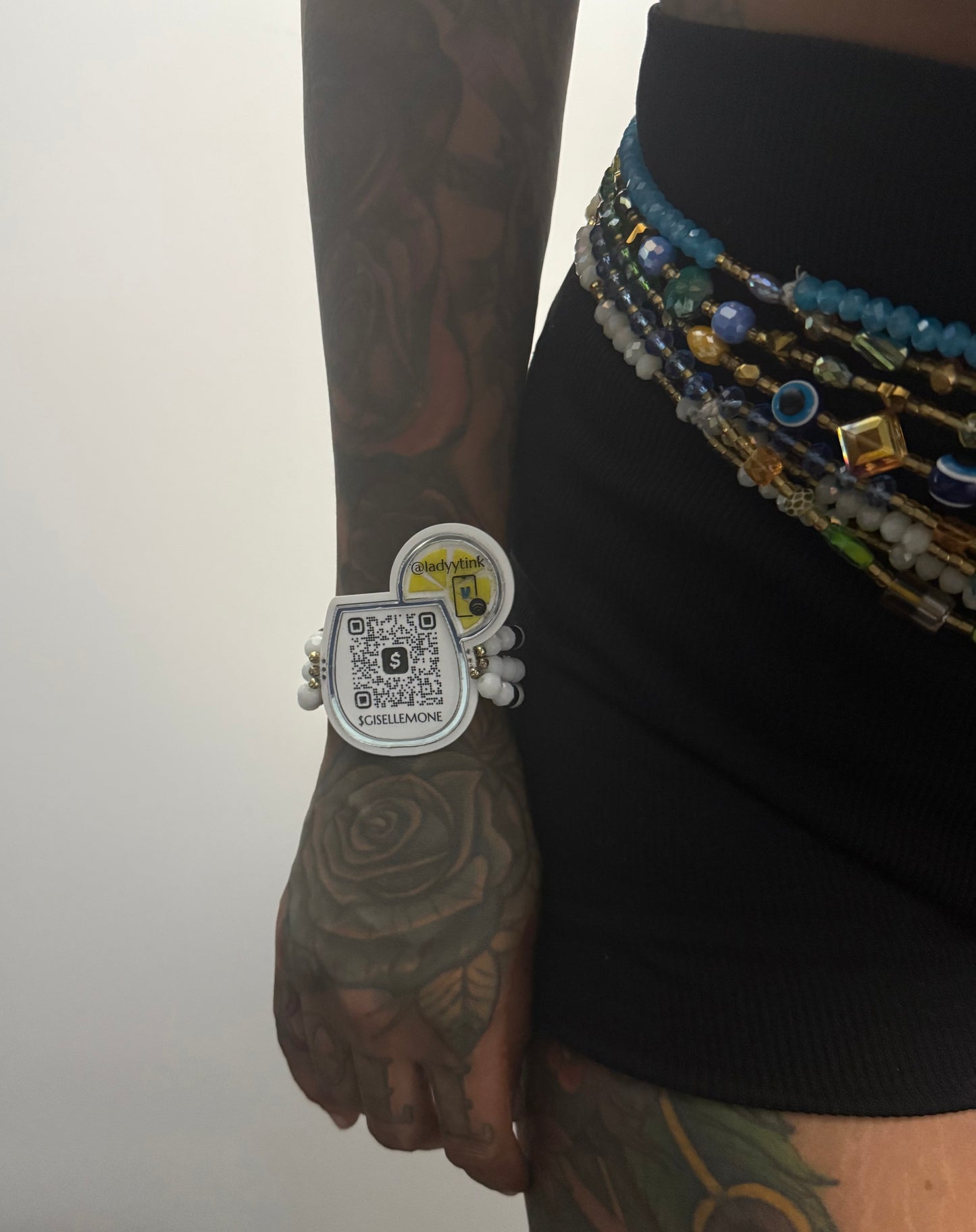 Bartender QR Code/Tap to Tip Bracelet